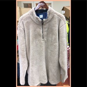 CHARLES RIVER BRAND NEW FUZZY FLEECE 1/4 ZIP